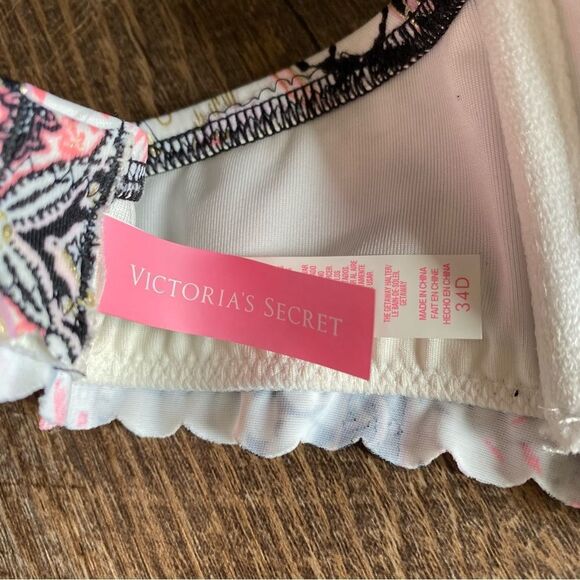 Victoria’s Secret Halter Bikini Swim Top The Getaway 34D Vacation - Picture 6 of 11